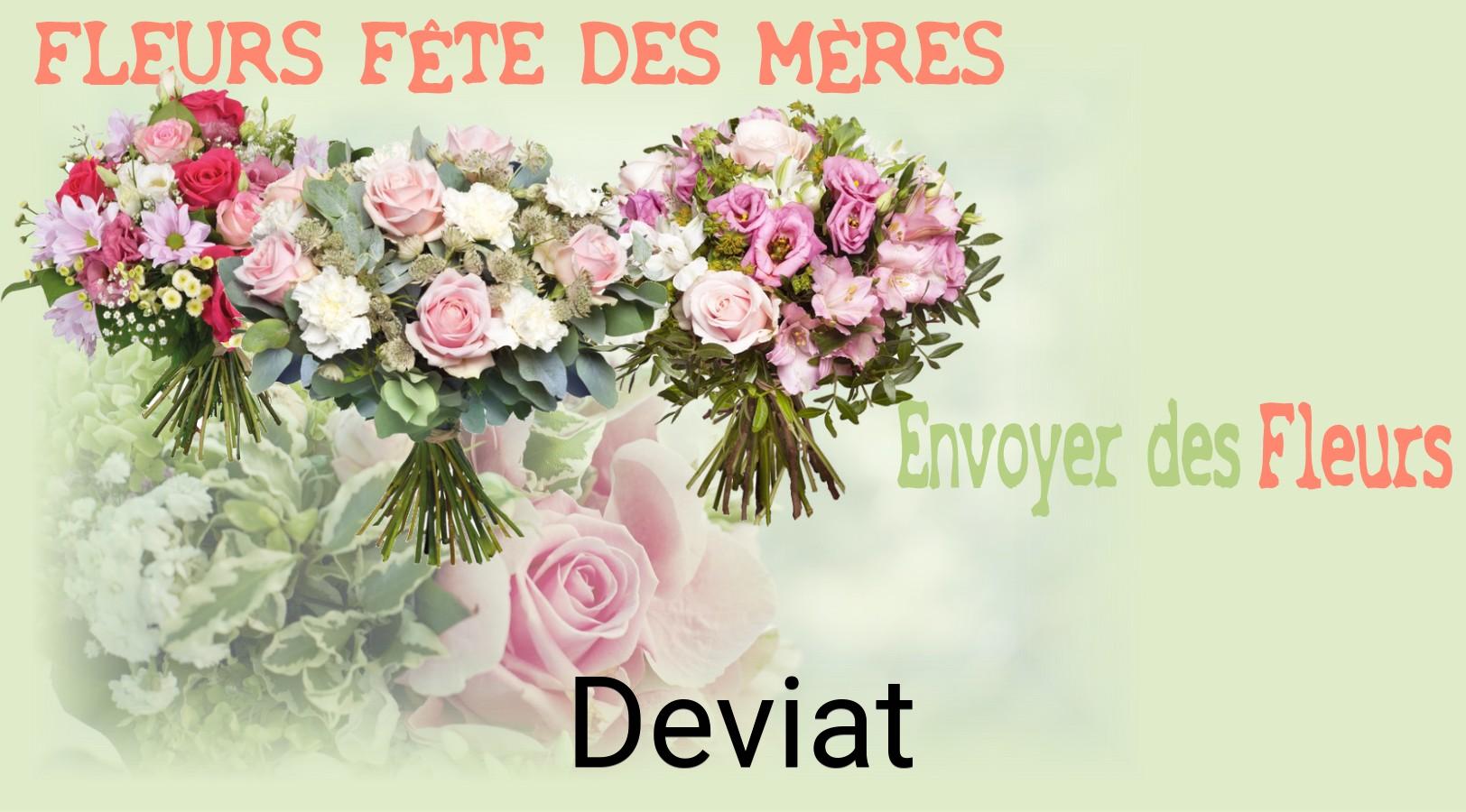 Bouquet de Fête des Mères livré à Deviat
